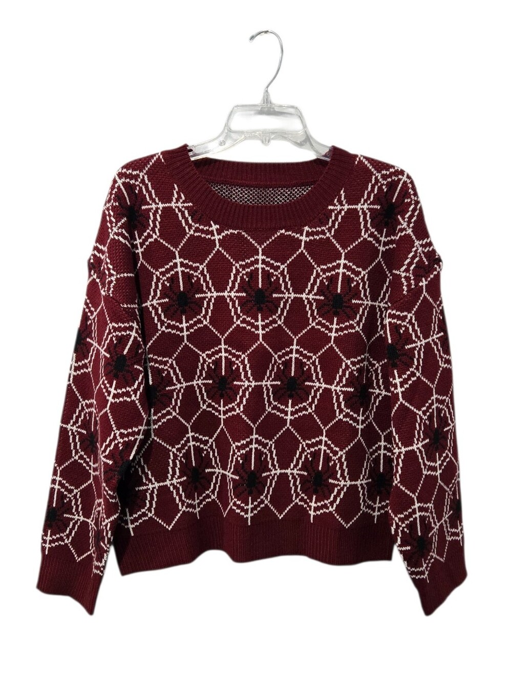 NWOT Spiderweb Sweater